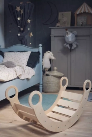 Baby Wood Bujak Drewniany M Naturalny