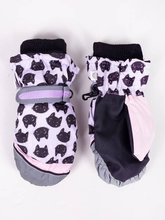 Yoclub! Rękawiczki Narciarskie Dziewczęce 14cm