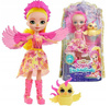 Barbie Enchantimals Lalka+zwierz.domowe FNH22 Falon Phoenix & Sunrise GYJ04