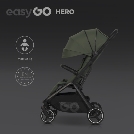 Easy Go Hero Wózek Spacerowy Jungle Green