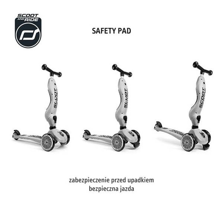 Scootandride Highwaykick 1 Jeździk i Hulajnoga 2w1 1-5 Lat Peach