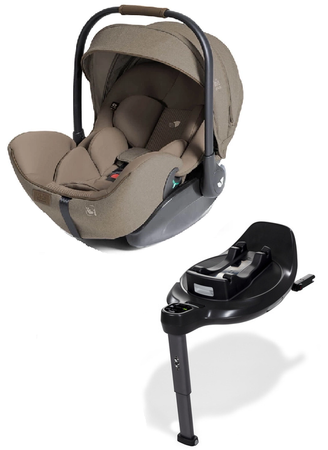 Joie I-level Pro Fotelik Samochodowy 0-13kg Sandstone + Joie i-Base Encore Baza