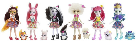 Barbie ENCH lalka + zwierzątko DVH87/8