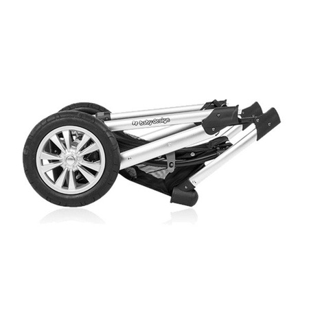 Baby Design Wózek głęboko-spacerowy Dotty 2w1 100 Dark Rock