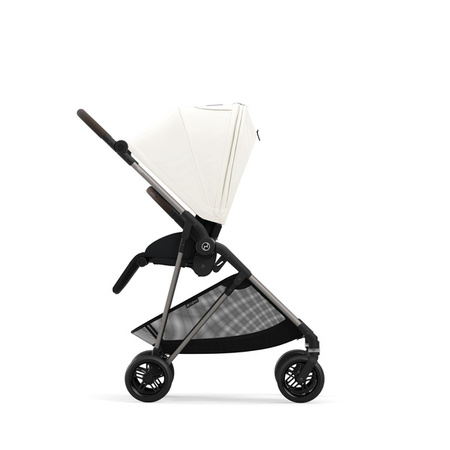 Cybex Melio Wózek Głęboko-Spacerowy Canvas White