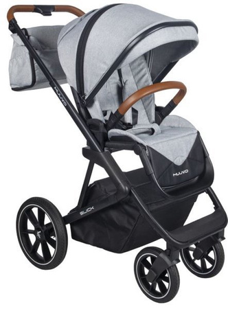 Muuvo Slick Wózek Spacerowy Grey Lush