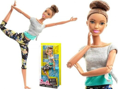 Barbie Made To Move Lalka dla Dziewczynki Mix