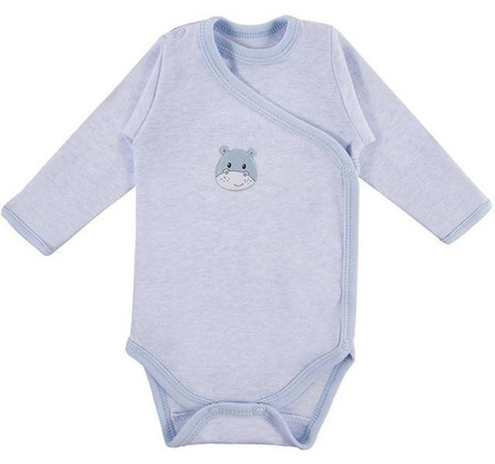 Body Rozpinane z Długim Rękawem Baby Love Niebieski r.56