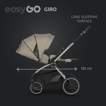 EasyGo Giro Wózek Głęboko-Spacerowy Savana Beige