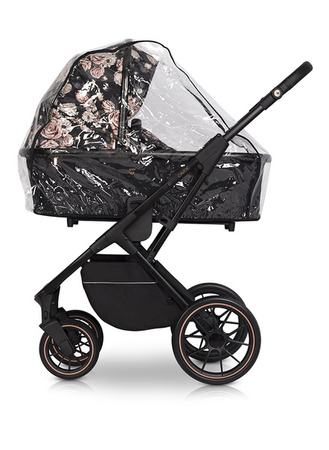 Cavoe Axo Style Wózek Głęboko-Spacerowy 2w1 + Torba + Adaptery La Rose