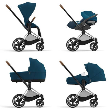 Cybex Priam 4.0 Wózek Spacerowy Mountain Blue