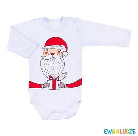 Eevi Body Niemowlęce Z Mikołajem Rozmiar 98