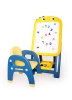 Babyhood BP-105O Tablica Magnetyczna Z Krzesełkiem Niebiesko-Żółta