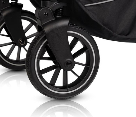 Cavoe Avec Wózek Głęboko-Spacerowy Bliźniaczy 2w1 Frost