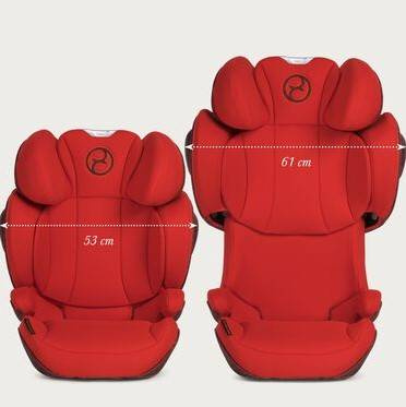 Cybex Solution Z I-Fix Fotelik Samochodowy 15-36kg Soho Grey Plus + Tapicerka Letnia Wysyłka Losowo + Nakładka na Pas