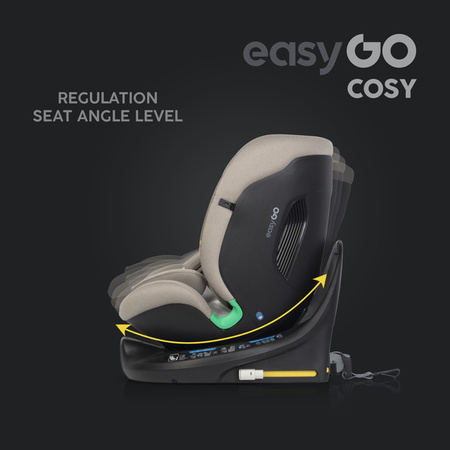 Easy Go Cosy Fotelik Samochodowy 0-36 kg Taupe