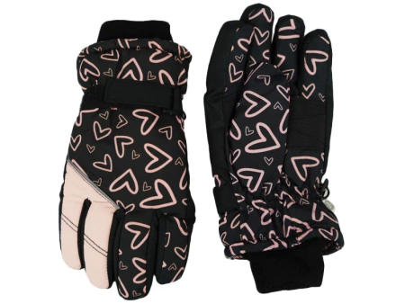 Yoclub! Rękawiczki Narciarskie Dziewczęce 14cm