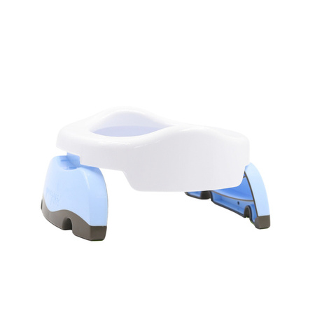 Potette Plus Nocnik Dla Dziecka i Nakładka na Toaletę 2w1 Biało-niebieski