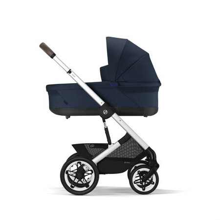 Cybex Talos S Lux Wózek Głęboko-Spacerowy Rama Srebrna Ocean Blue