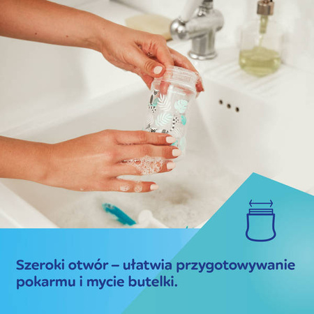 Canpol Babies PP Easy Start Royal Baby Butelka Szeroka Antykolkowa 240ml 35/234 Różowy