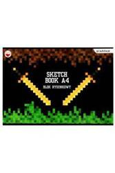Starpak Blok Rysunkowy A4 Pixel Game Biały 20 Kartek