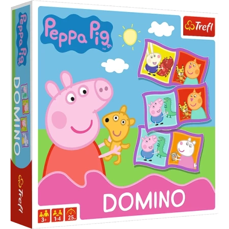 Trefl GRA - Domino Świnka Peppa