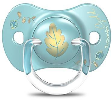 Suavinex Smoczek Uspokajający Fizjologiczny Sx Pro Gold Edition 6-18m Niebieski