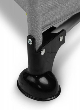 Caretero Basic Łóżeczko Turystyczne Grey