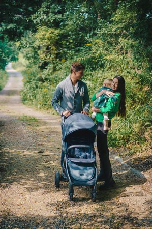 Espiro Wave Wózek Spacerowy 108 Pink