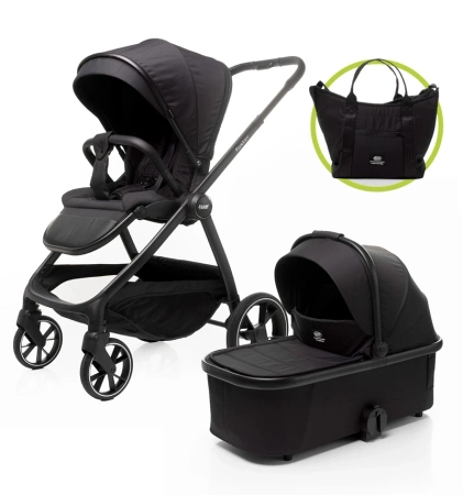 4Baby Foster Wózek Głęboko-Spacerowy Black