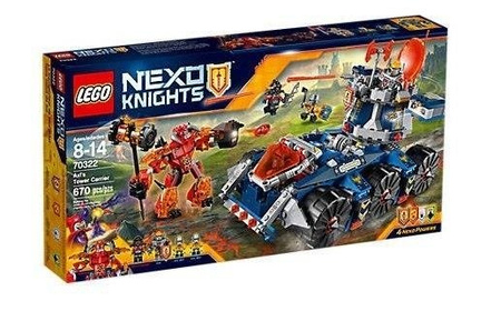 Lego Nexo Knights 70322 Pojazd Axla