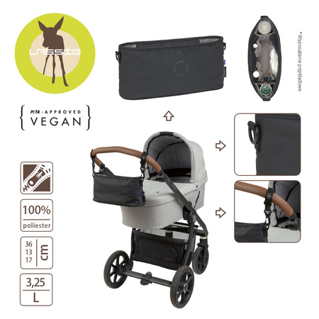 Lassig Green Label Organizer do wózka black