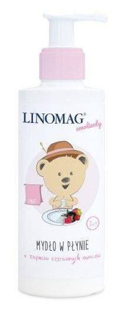 Linomag Mydło w Płynie 200ml o Zapachu Czerwonych Owoców