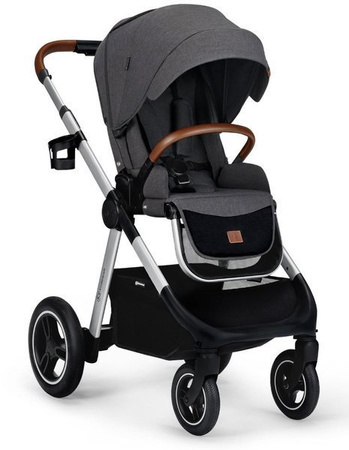 Kinderkraft Everyday Wózek Wielofunkcyjny 2w1 Dark Grey