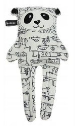 MINENE Dwustronna Przytulanka  Jasnoszary