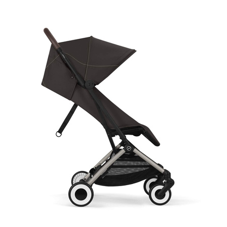 Cybex Orfeo Wózek Spacerowy Rama Taupe Chocolate Brown 2025 + Cybex Pałak