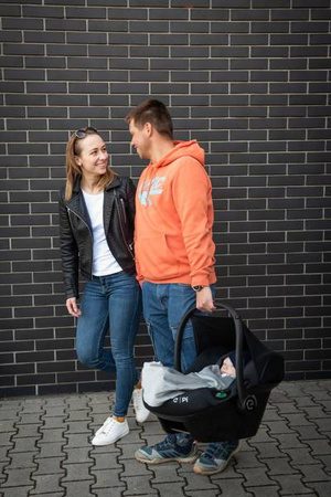 Espiro Pi Fotelik Samochodowy 0+ 117 Graphite