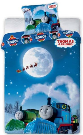 Faro Pościel Dziecięca 160x200 + 70x80 cm Bawełna Mat Tomek i Przyjaciele 020