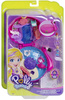 Polly Pocket kompaktowe zestawy FRY35 FRY38 Basen z Flamingiem FRY38