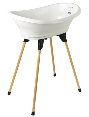 Thermobaby Vasco Zestaw Wanienka + Stojak Biała