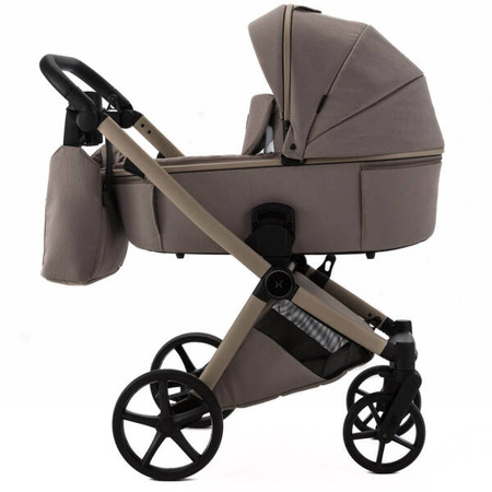 Adamex Alfa Natura Wózek Głęboko-Spacerowy Cappuccino