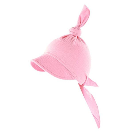 Eevi Chustka Muślinowa z Daszkiem Ciemna Różowa