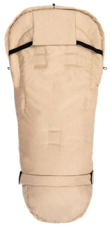 Zaffiro iGrow 2.0 Śpiworek Do Wózka Wełna Melanż Beżowy