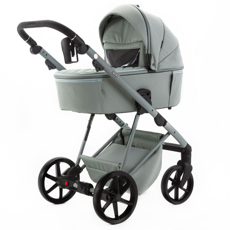 Adamex Delta Natura 4 Wózek Głęboko-Spacerowy Mint