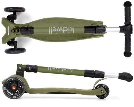 Kidwell Vento Hulajnoga Trójkołowa Balansowa Khaki