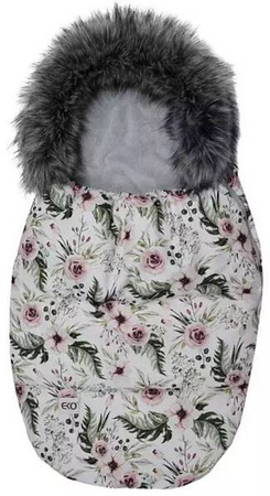Eko Śpiworek Do Wózka SP-33 Kwiaty