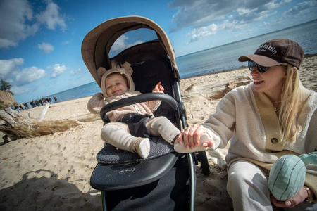 Espiro Wave 2024 Wózek Spacerowy 304 Green Day + Śpiworek + Mufka