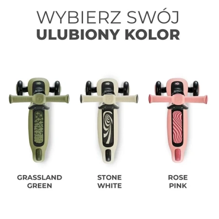 Kinderkraft Halley Hulajnoga Dziecięca Stone White