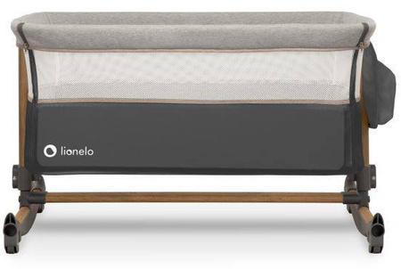 Lionelo Leonie Łóżeczko Dostawne Turystyczne Stone Grey