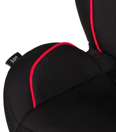 Lionelo Aart Fotelik Samochodowy 0-36 kg Black Carbon Red